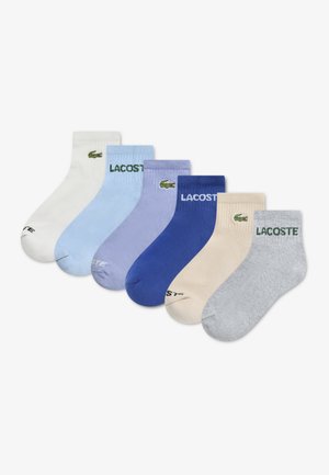 QUARTER SOCK UNISEX 6 PACK - Κάλτσες - light blue
