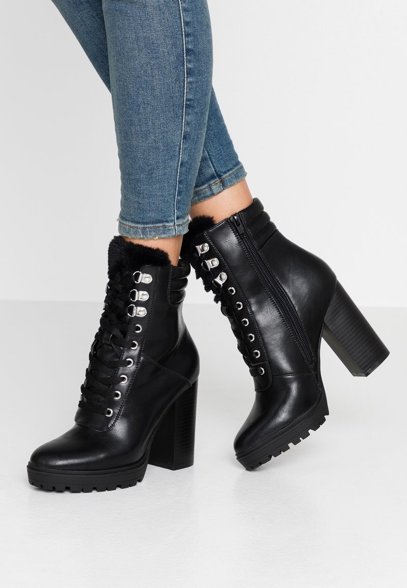 Even&Odd Bottines à talons hauts - black