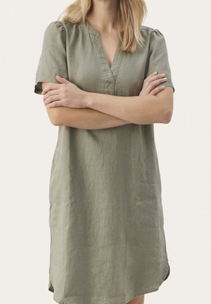 Hverdagskjole - khaki
