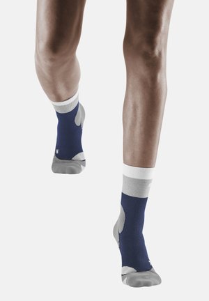 HIKING LT MID CUT - Sports socks - marineblue/ grey