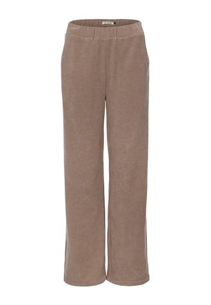 WIDE LEG - Broek - beige