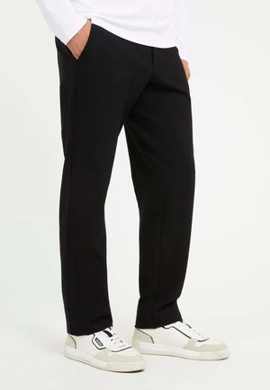 Stoffhose - black