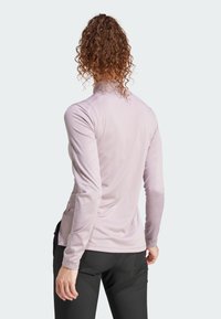 Adidas Terrex TERREX MULTI HALF ZIP LONGSLEEVE TEE - Longsleeve - preloved fig