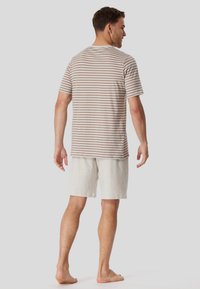 Schiesser RUNDHALS CASUAL - Pyjama set - braungrau