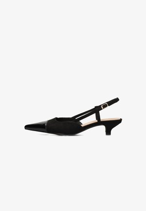 Posh by Poelman, SLINGBACK - Escarpins - black