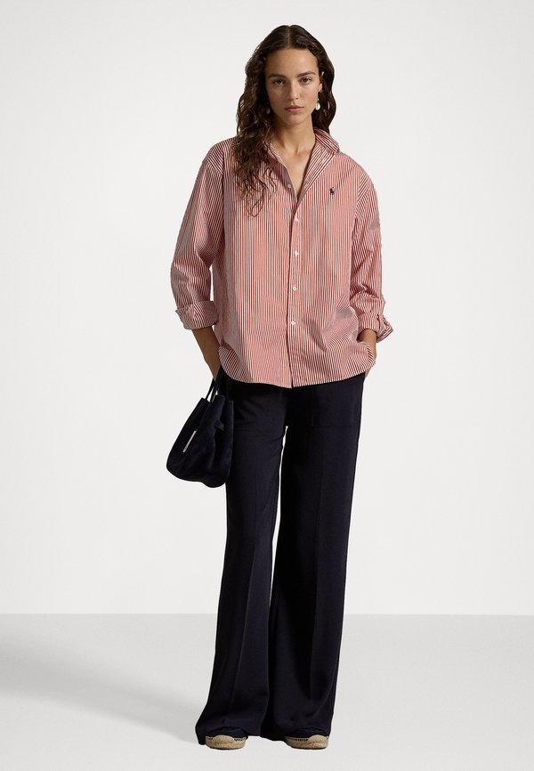 RELAXED FIT STRIPED COTTON SHIRT - Button-down blouse4