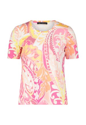 Betty Barclay Print T-shirt - rosé yellow