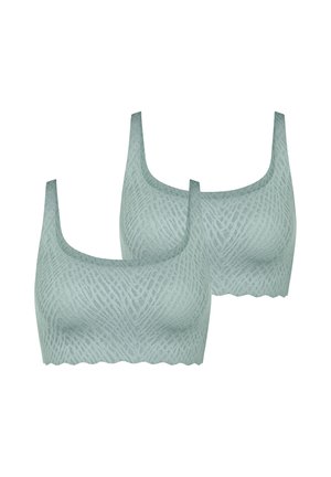 2-PACK - Alustoppi - misty turquoise