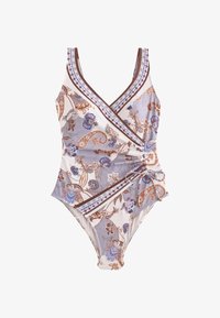 Unausgewählt, cream blue paisley