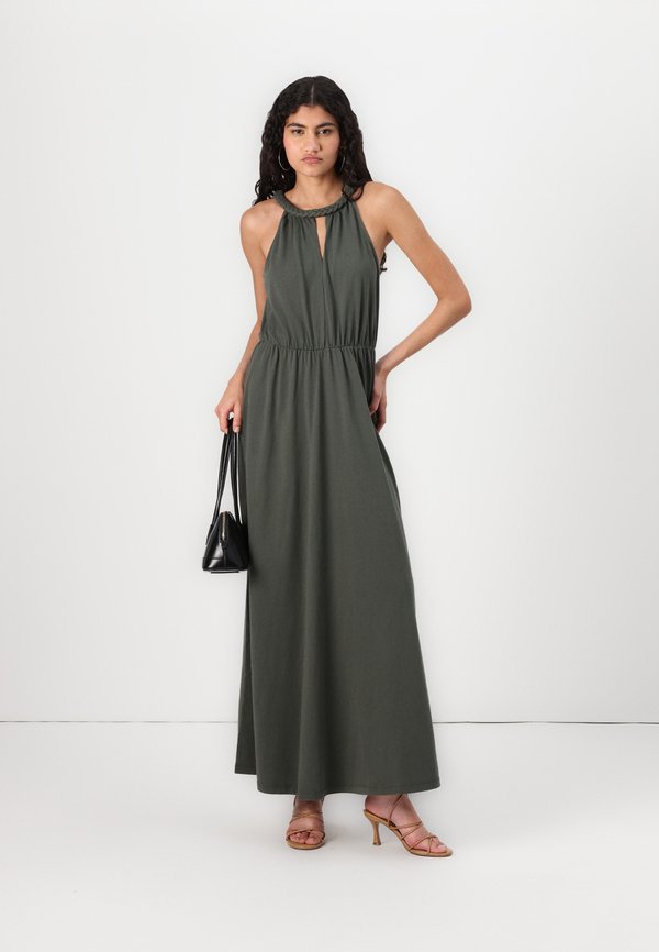VIMILLA BRAIDED MAXI DRESS - Jersey dress - deep depths4