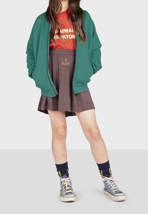 THE ANIMALS OBSERVATORY ZEBRA UNISEX - Felpa con zip - green