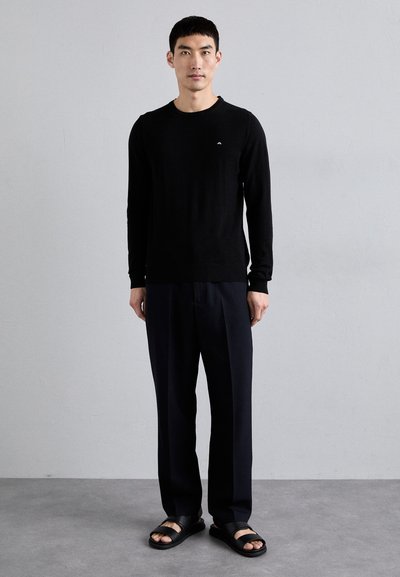 J.LINDEBERG LYLE TRUE MERINO - Maglione - black