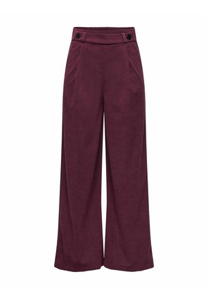 JDY, JDYGEGGO CORD PANT JRS NOOS - Pantalon classique - windsor wine