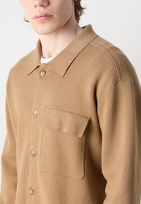 BOSS DELWINO - Cardigan - open beige