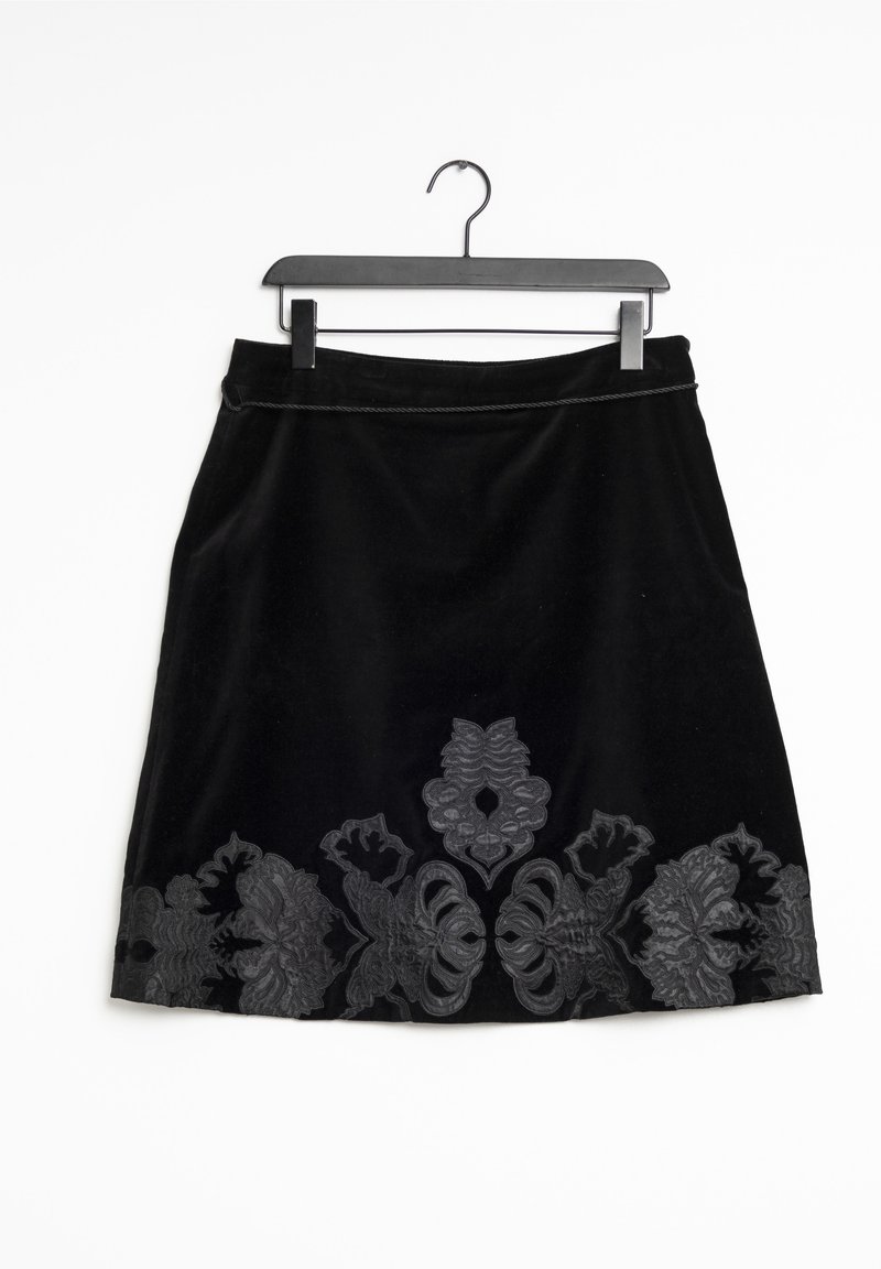Mango A-lijn rok - black
