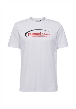 Hummel, HUMMEL - T-shirts print - white red