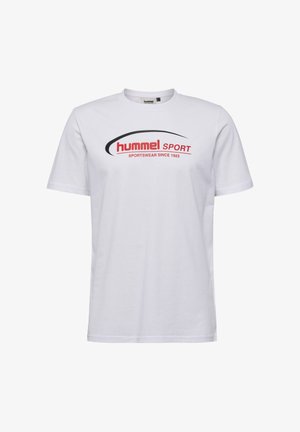 Hummel, HUMMEL - T-shirts print - white red