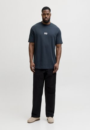 Jack & Jones, JCOBREEZE BACK PRINT TEE 2 PACK - Nyomott mintás póló - outer space/sweet corn