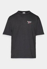 SHAQ LOGO TEE - Trükipildiga T-särk - black