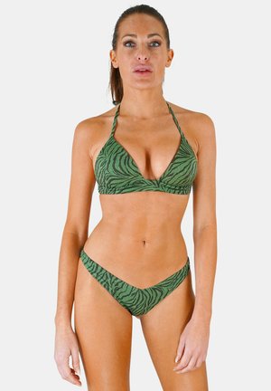 STRING ZÈBRE SET - Bikini - green
