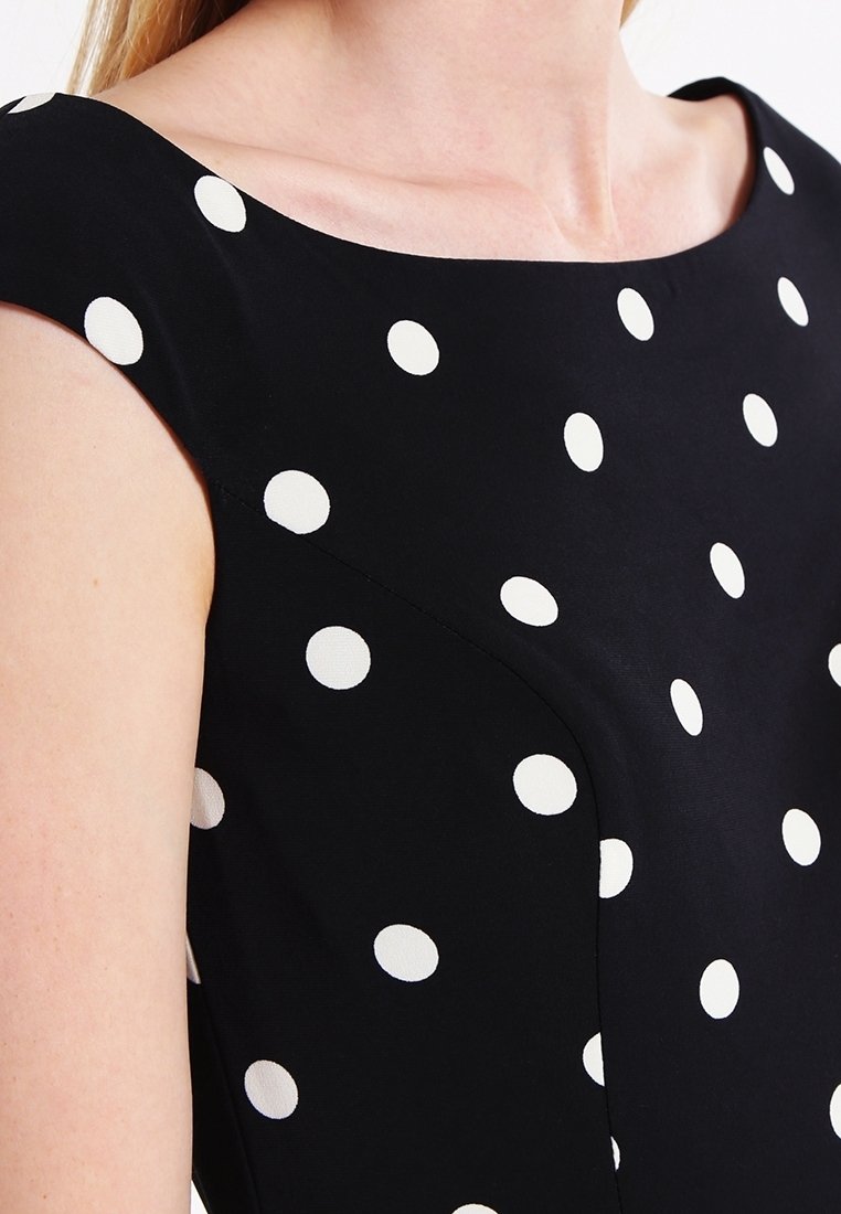 lauren ralph lauren polka dot jersey dress Polka-Dot Jersey A-Line Dress