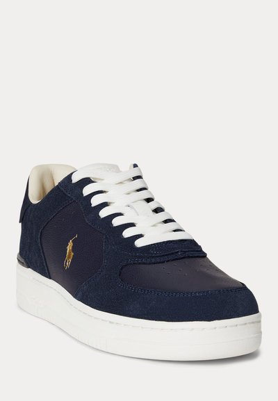 Polo Ralph Lauren MASTERS COURT LEATHER-SUEDE SNEAKER UNISEX - Tenisky - navy