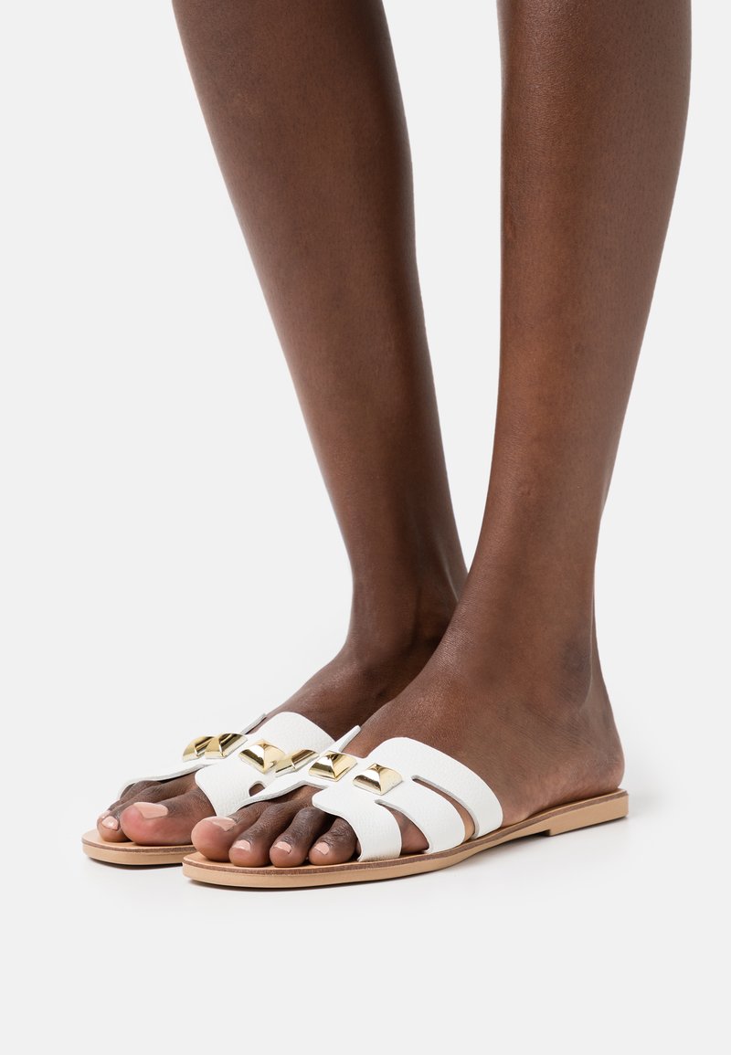 Steve Madden GENELLE Mules white Zalando.de