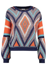 Noisy May Tall Stickad tröja - dark blue