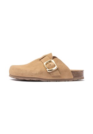 Sandalias planas - beige