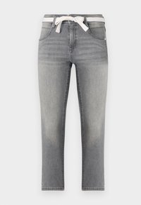 TTALEXA cropped - Traperice uskog kroja - clean mid stone grey denim
