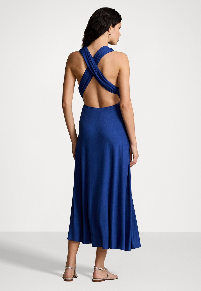 Polo Ralph Lauren SLEEVELESS DRESS - Cocktail dress / Party dress - blue  yacht/blue - Zalando.co.uk