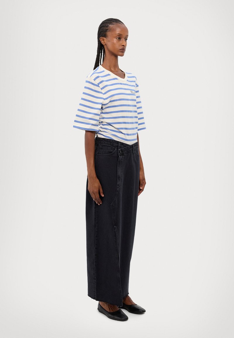 3x1 - CHARLOTTE ASYMMETRICAL - Maxi skirt - volcano, Enlarge