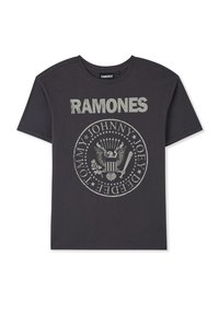 Terranova STAMPA RAMONES - T-shirt con stampa - antracite