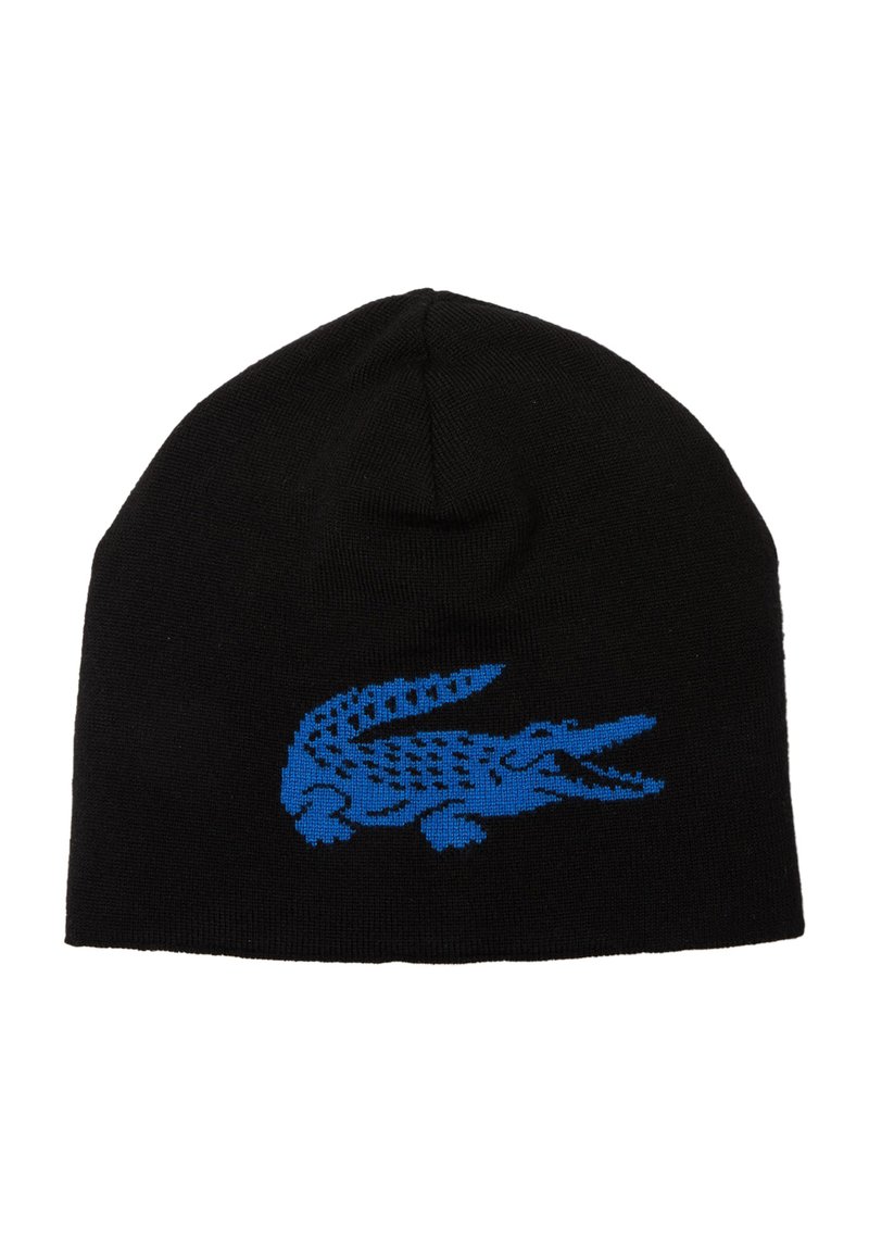 Lacoste UNISEX Beanie black/marina/black Zalando.co.uk