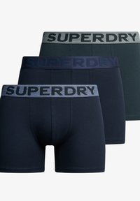 Superdry & Co 3ER PACK - LOGOBUND  - Calzoncillos - dunkelblau