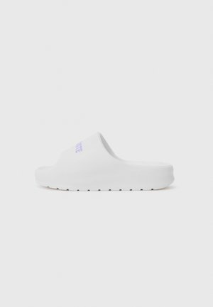 SERVE - Pool slides - white/purple
