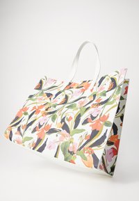 Ted Baker FLORISH FLORAL PRINTED EXTRA ICON BAG - Cabas - cream
