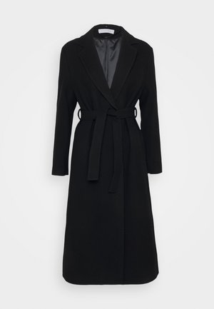 STUDIO ID JENNI COAT WITH COLLAR - Klasszikus kabát - black