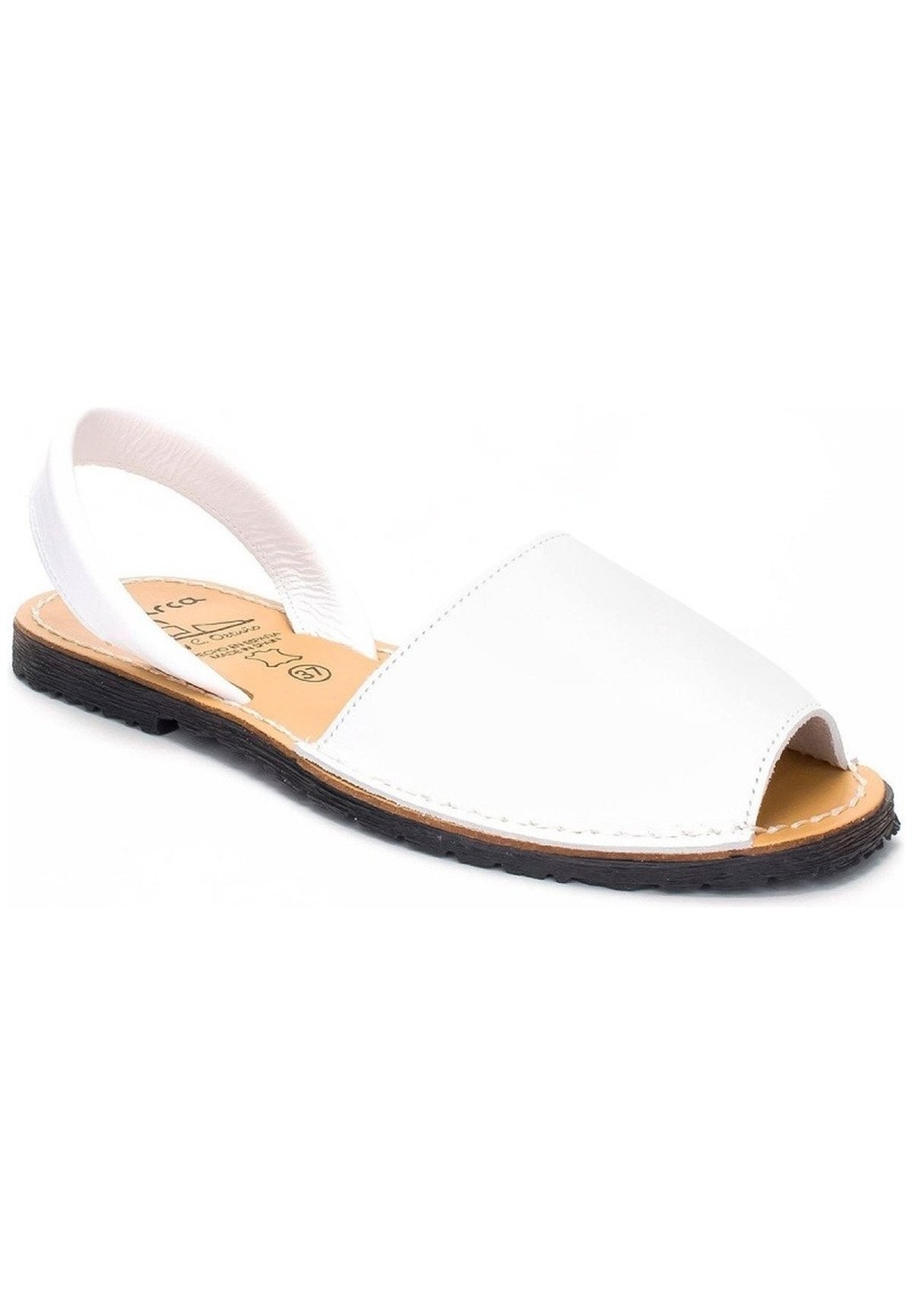 ESTILO AVARCA O MENORQUINA Sandalias - blanco - Zalando.es