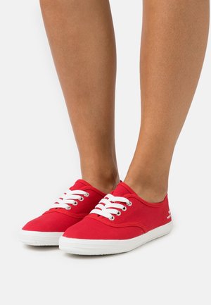 TOM TAILOR Baskets basses - red