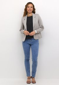 Kaffe KINNIE - Blazer - steeple gray chalk stripe