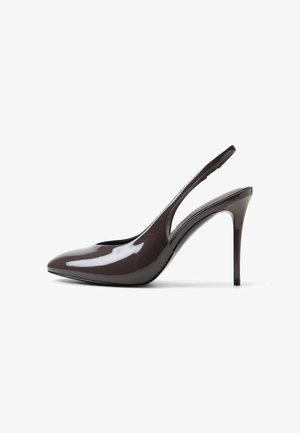 ALDO, ALDO SLING BACK ANNALORE - Hoge hakken - dark brown