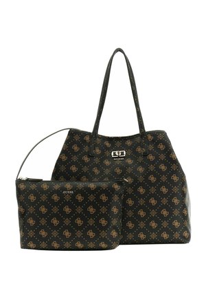 Guess, EMELIE LOGO 2 IN 1 TOTE - Cabas - espresso logo