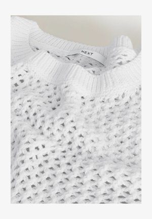 Next, Strickpullover - white