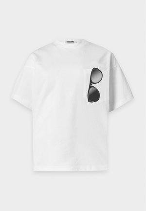 MOSCHINO, - T-shirt z nadrukiem