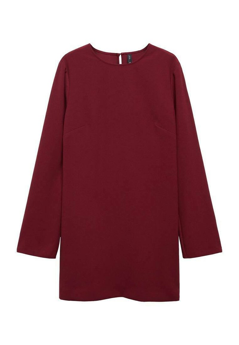 Mango Jurk bordeauxrood
