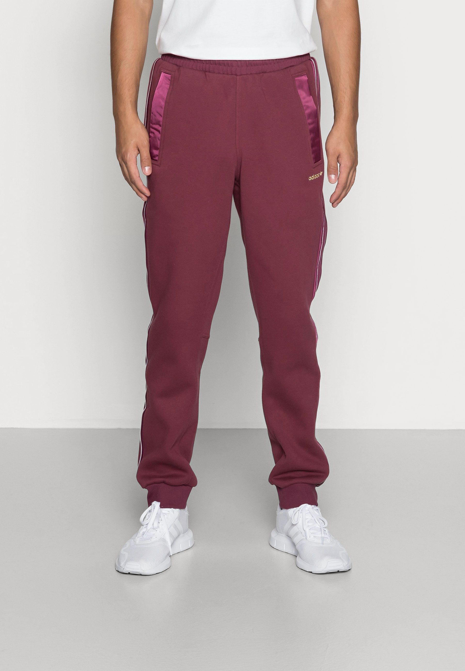 adidas Originals SHADOW STRIPE COLLECTION SLIM - Pantalones deportivos -  victory crimson/burdeos - Zalando.es