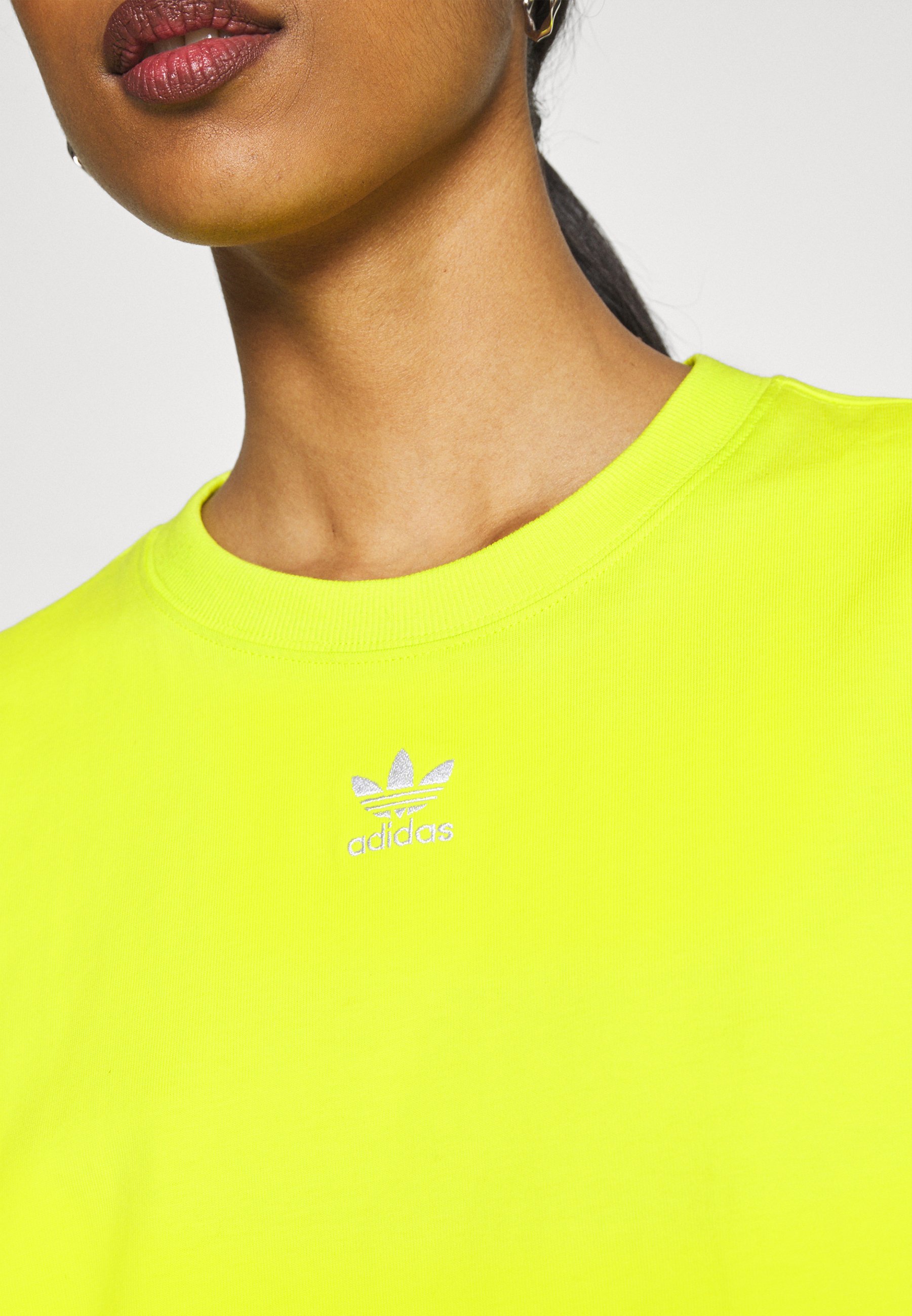 adidas retro t shirt yellow