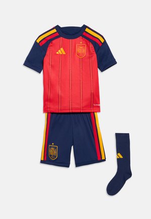 SPAIN HOME YOUTH SET UNISEX - Article de supporter d'équipe nationale - vivid red