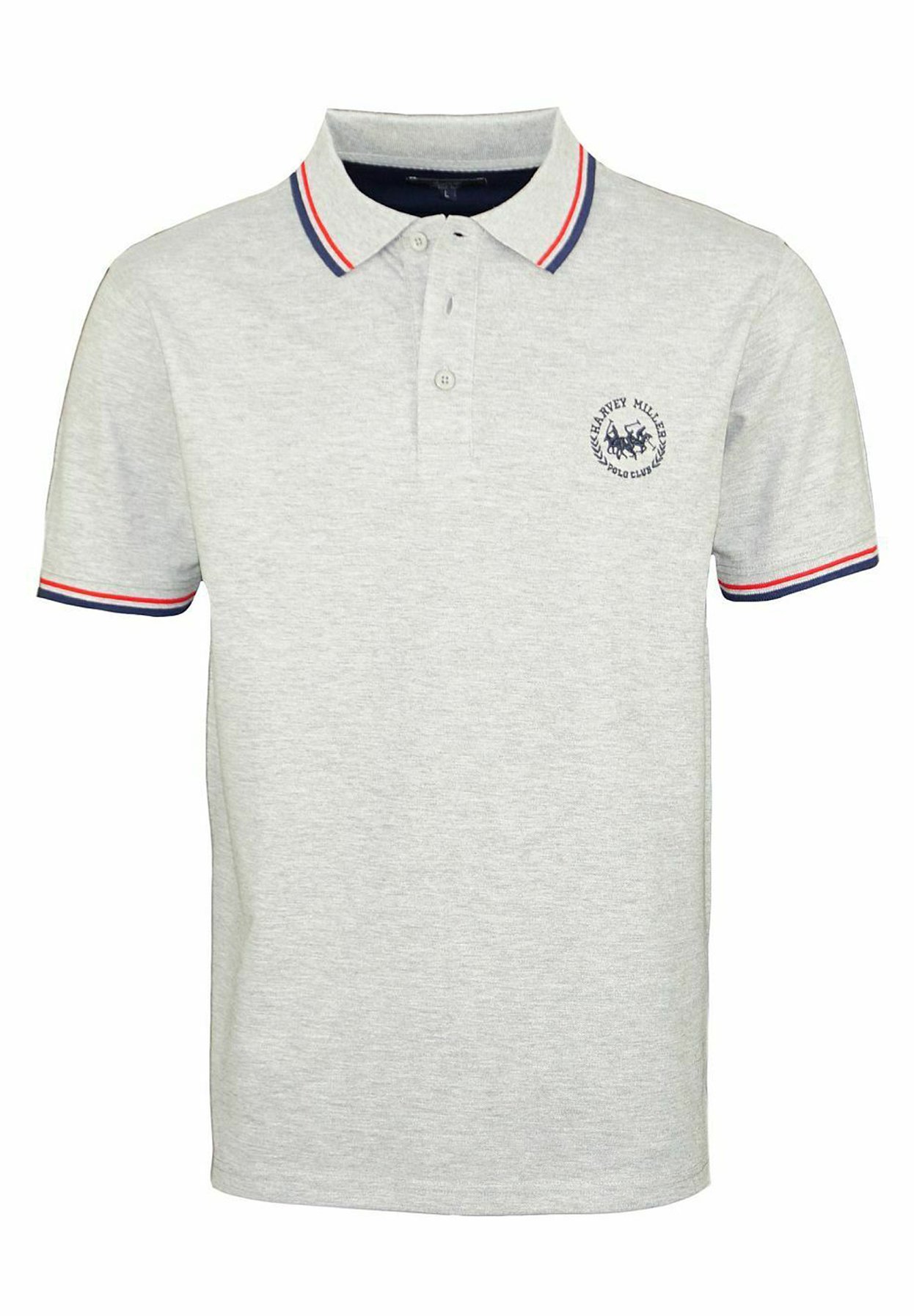 Harvey Miller Polo Club Poloshirt - grau/grijs - Zalando.nl